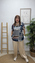 Blusa Manila Marino