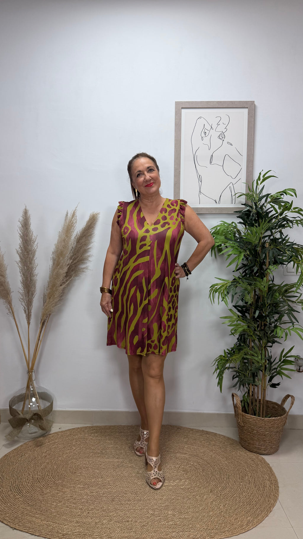 Vestido Corto Nerja Lima