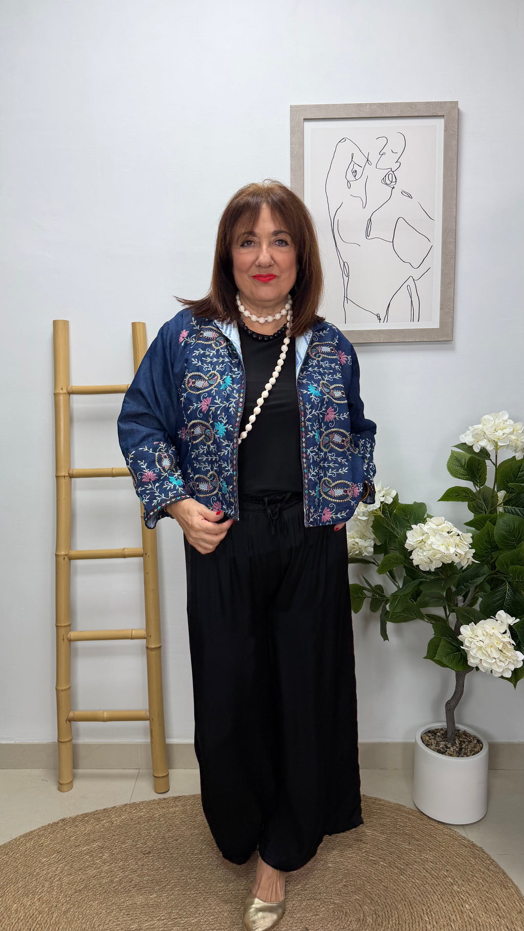 Chaqueta Corta Vaquera Forrada