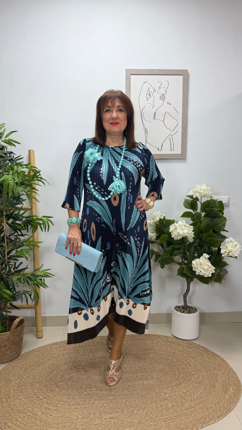 Vestido Avatar Azul