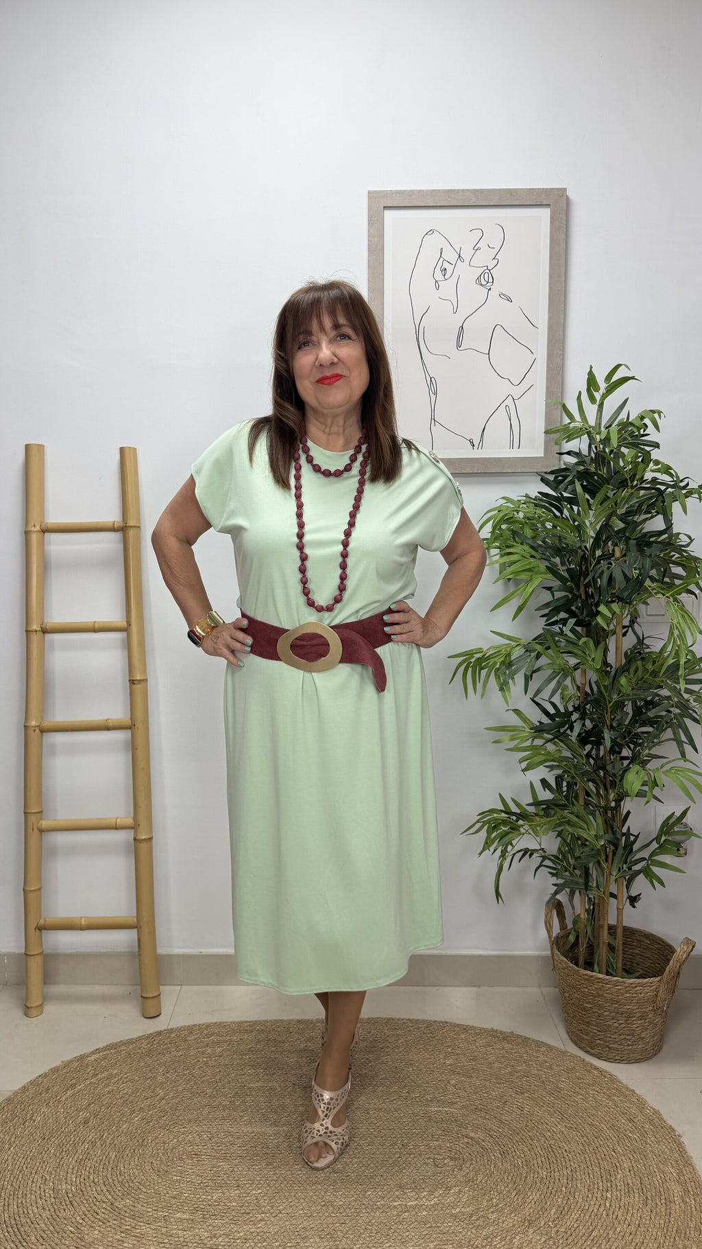 Vestido Silvia Verde