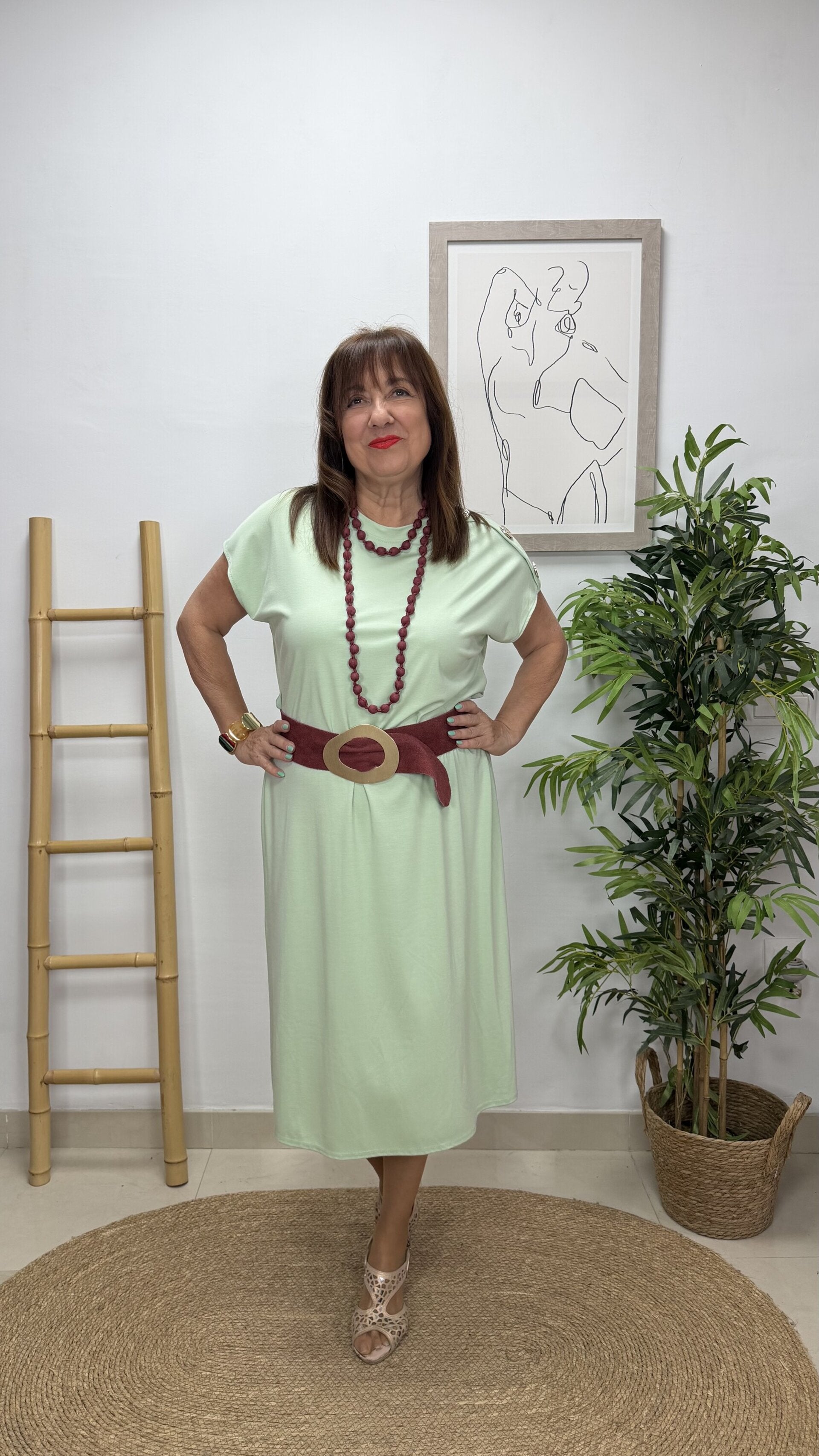 Vestido Silvia Verde