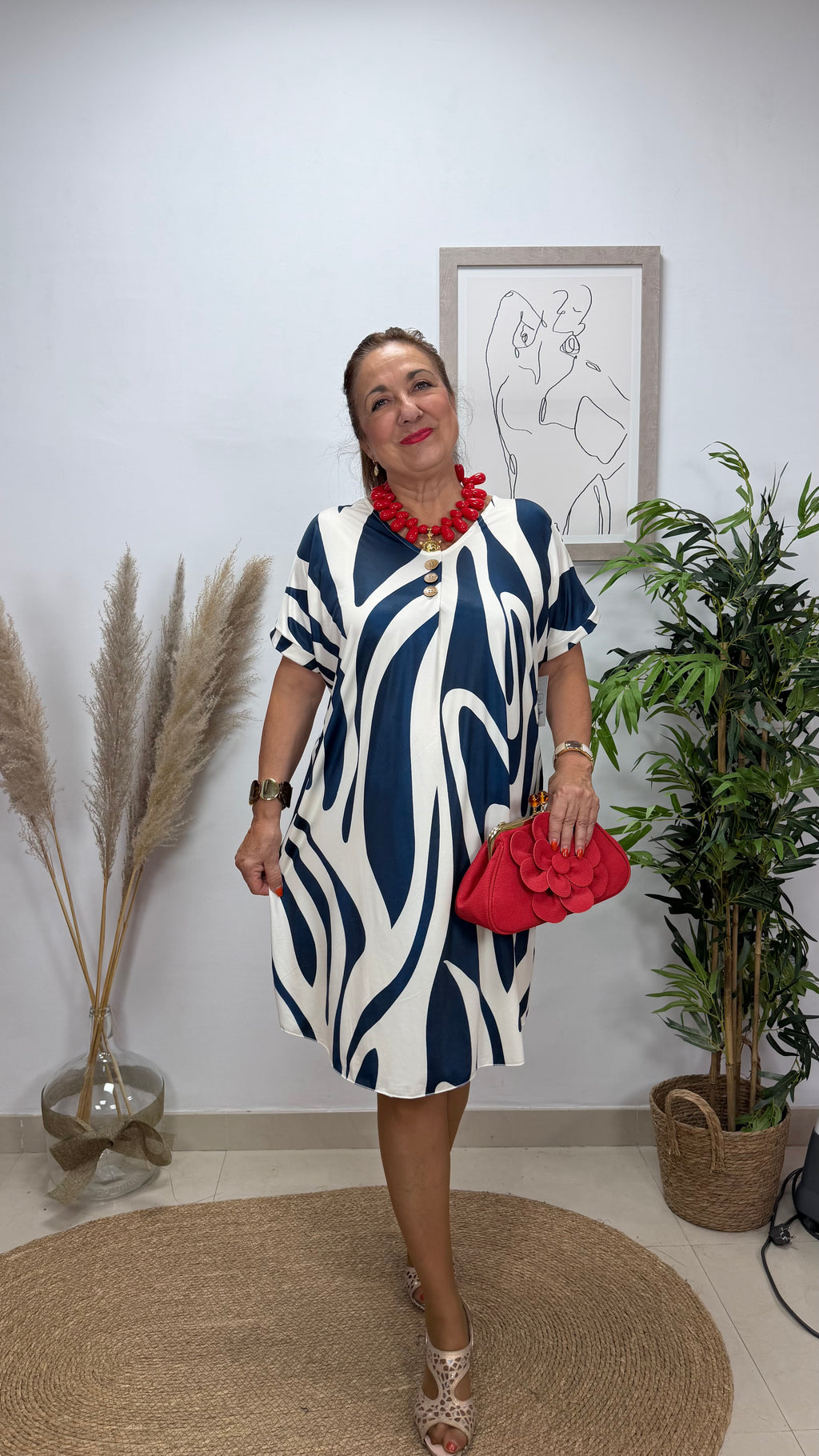 Vestido Corto Mónaco