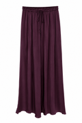 Pantalón Satén Berengena
