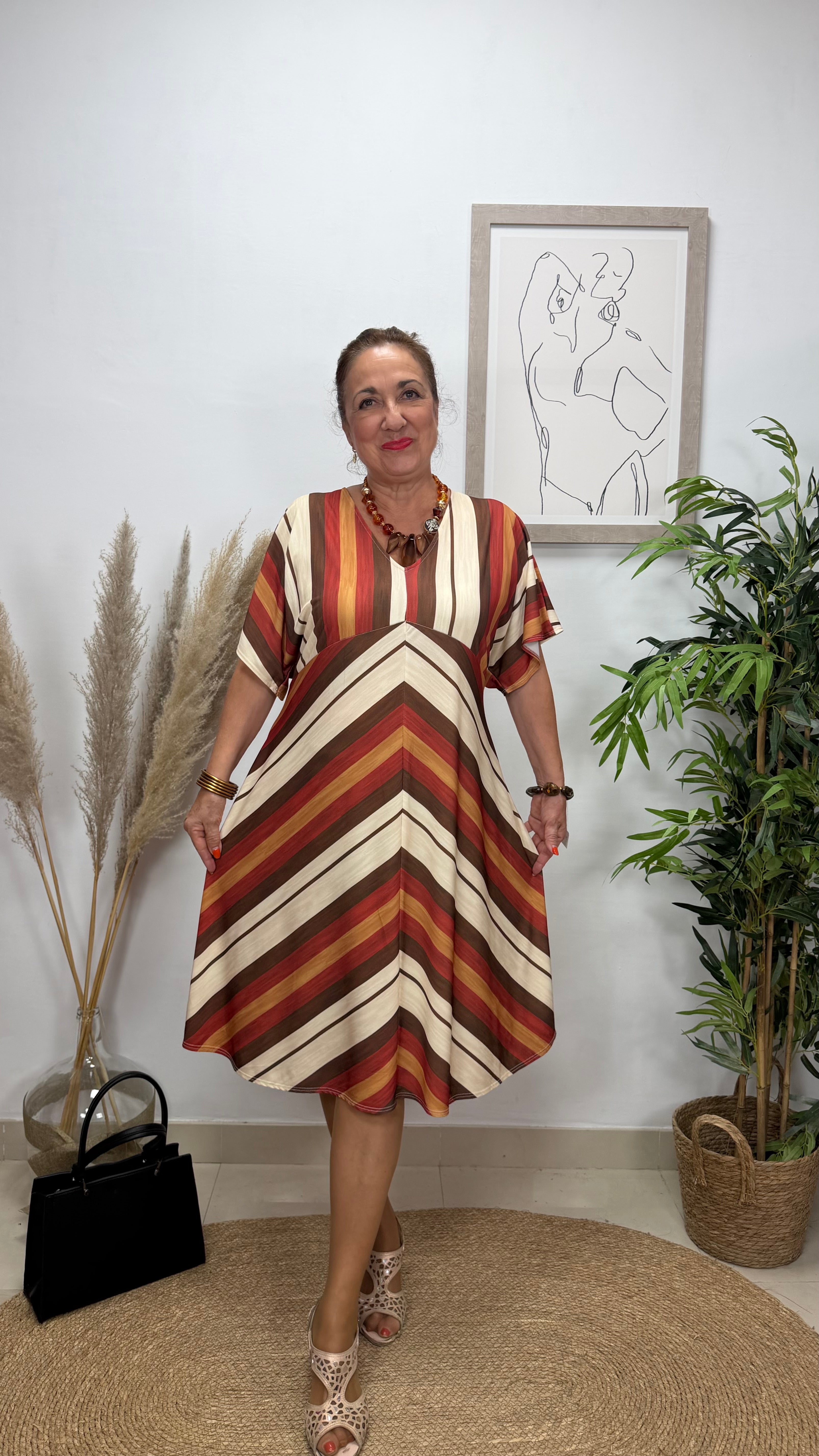 Vestido Corto Luso