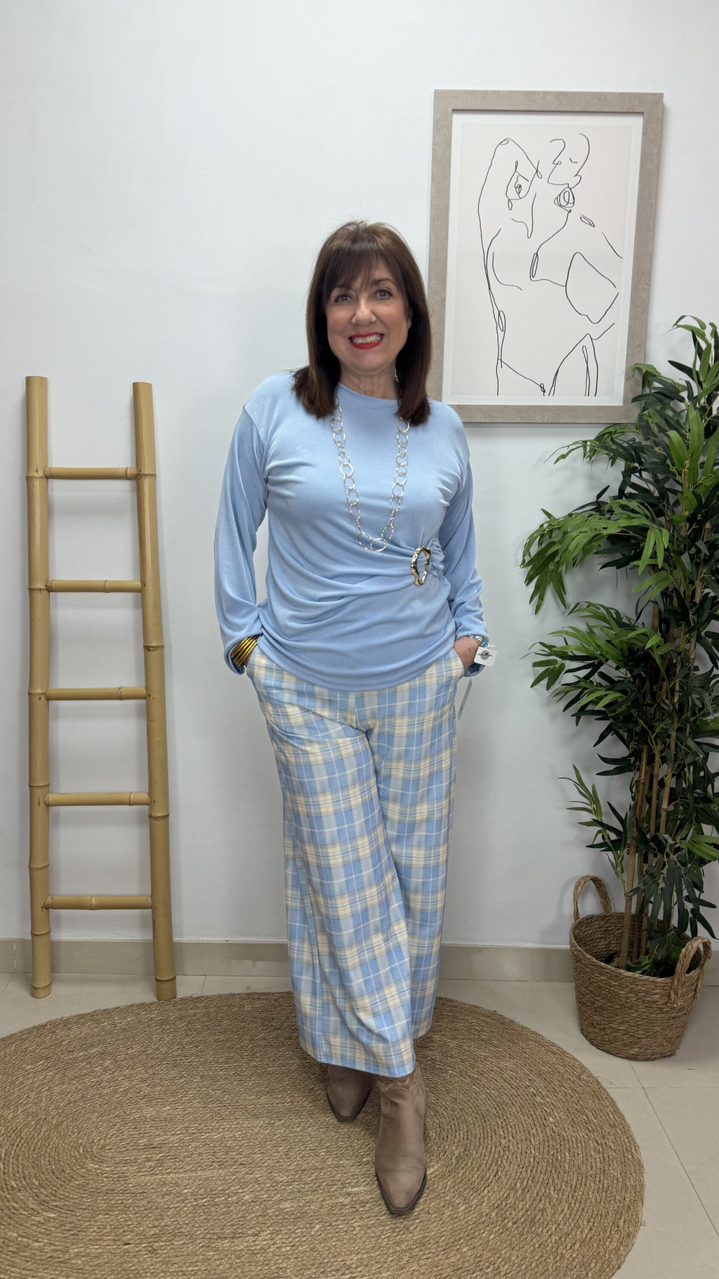 Pantalón Cuadros