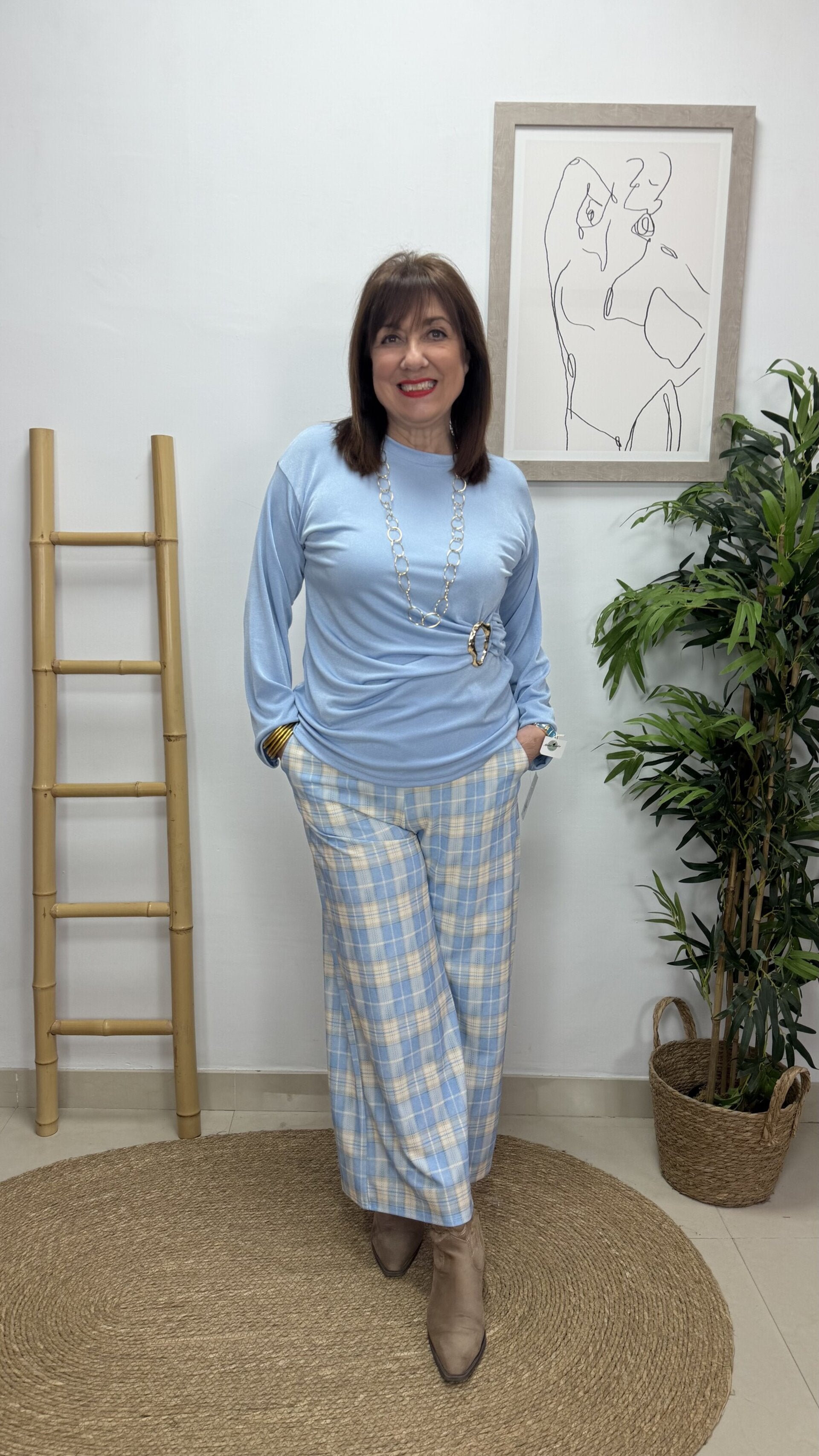 Pantalón Cuadros