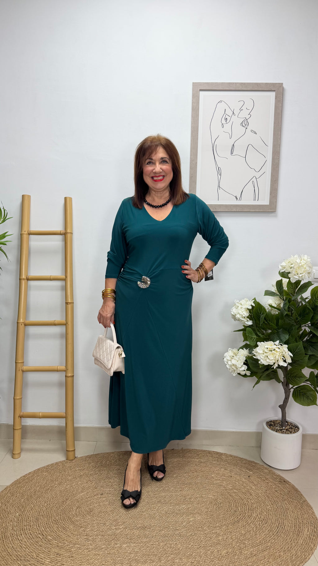 Vestido Jasmina Verde
