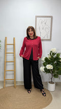 Rebeca Bobita Rojo Maquillaje