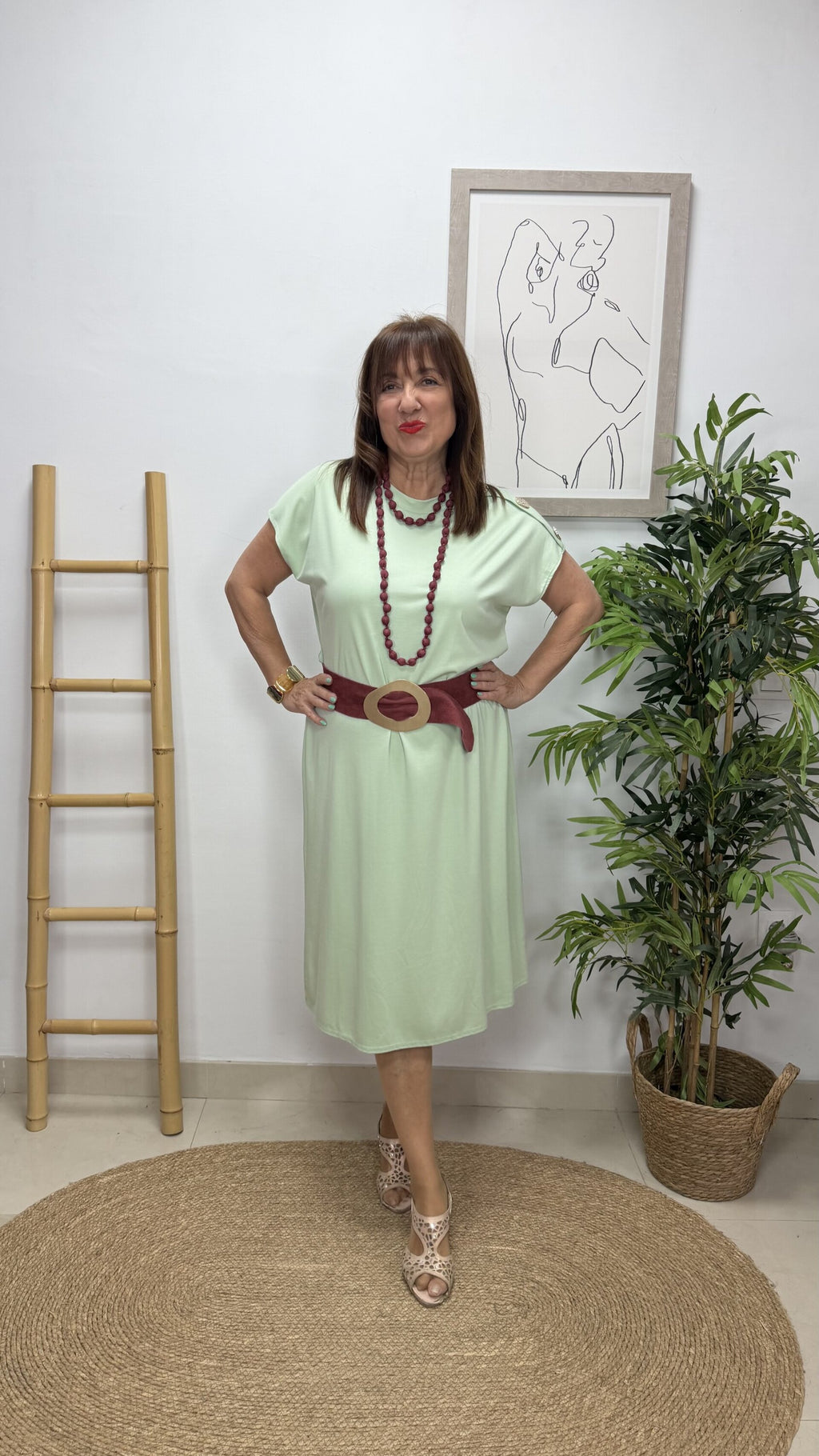 Vestido Silvia Verde
