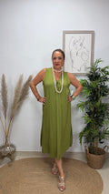 Vestido Luisa Verde