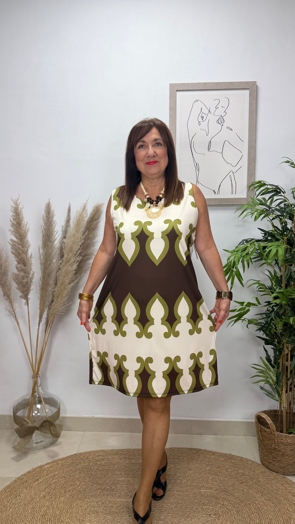 Vestido Corto Arabia