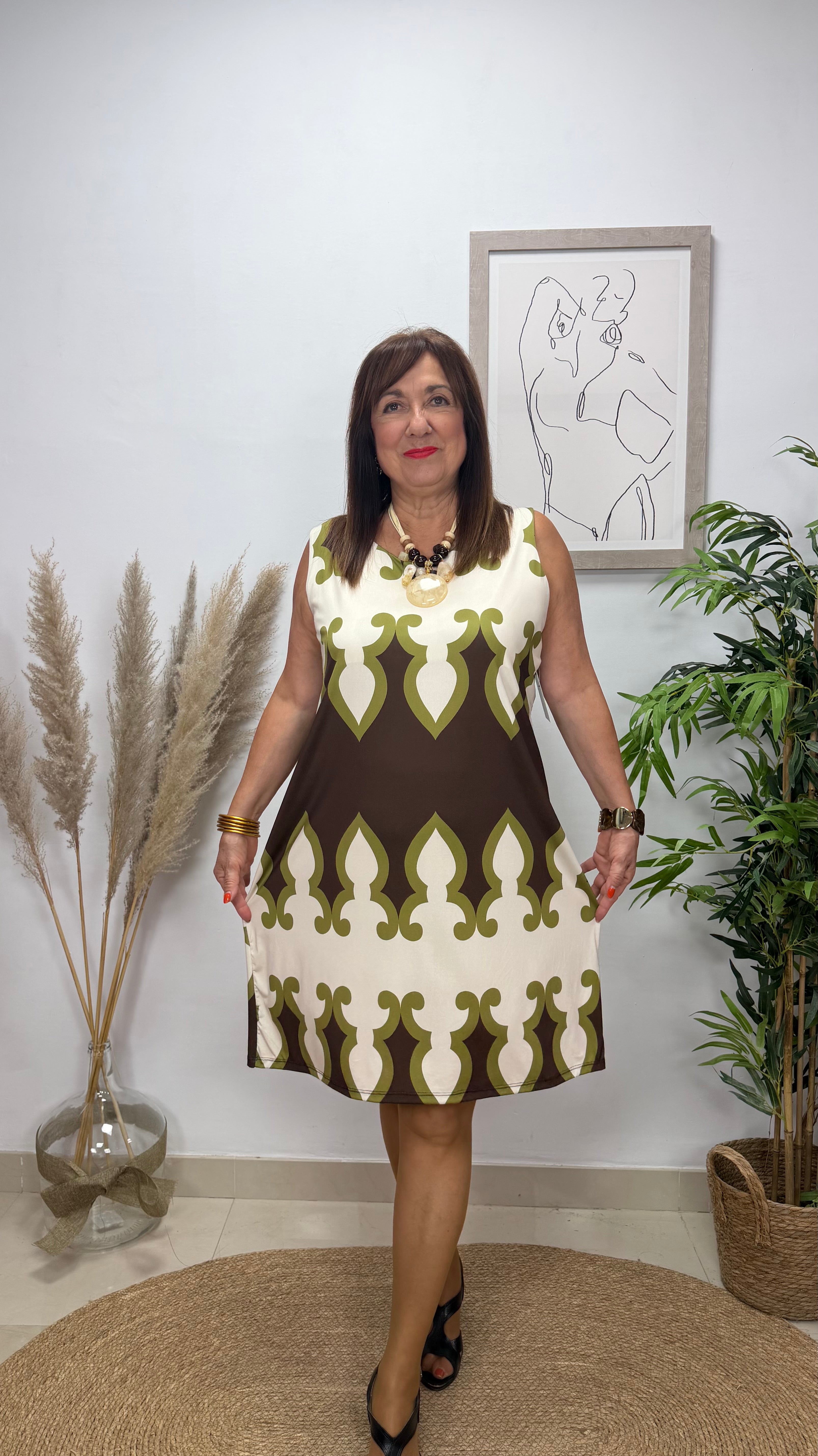 Vestido Corto Arabia