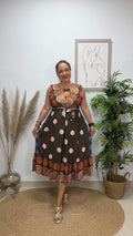 Vestido Sandra Marrón