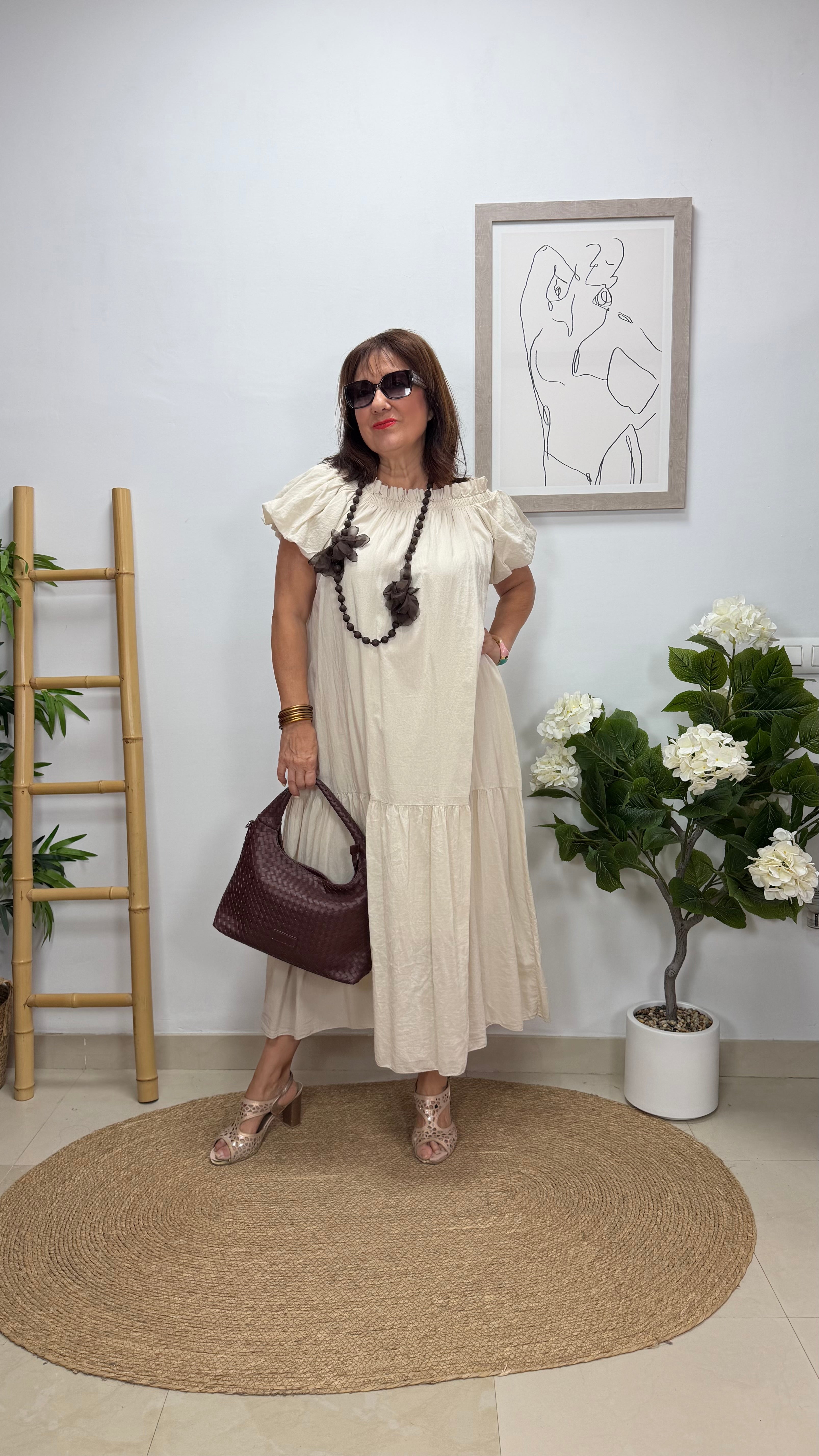Vestido Monterrey Beige