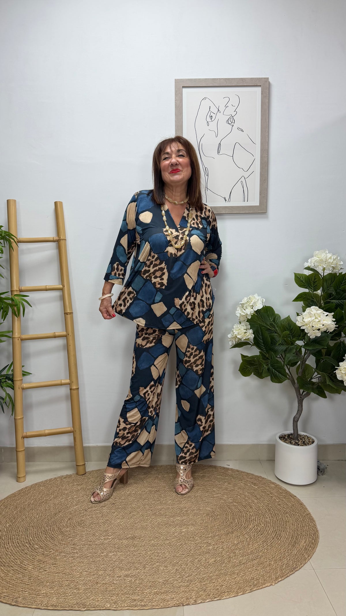 Conjunto Bolonia Azul