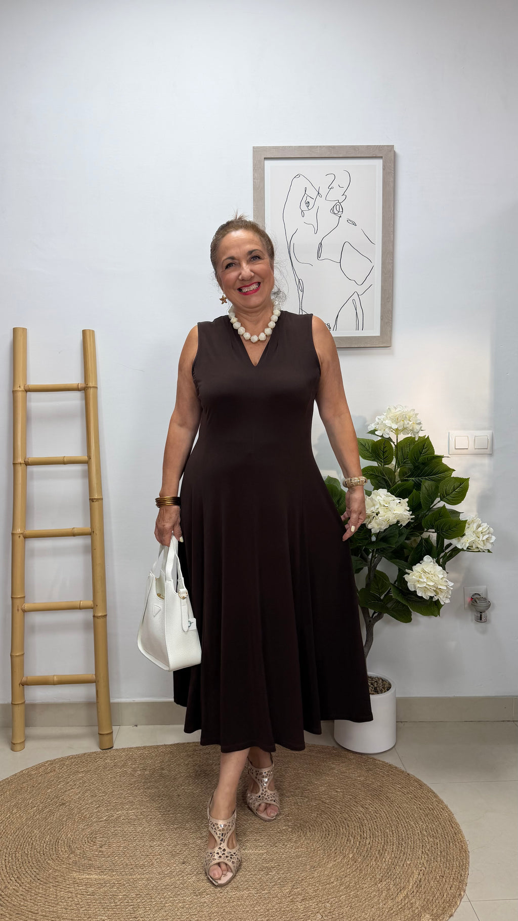 Vestido Gilda Chocolate