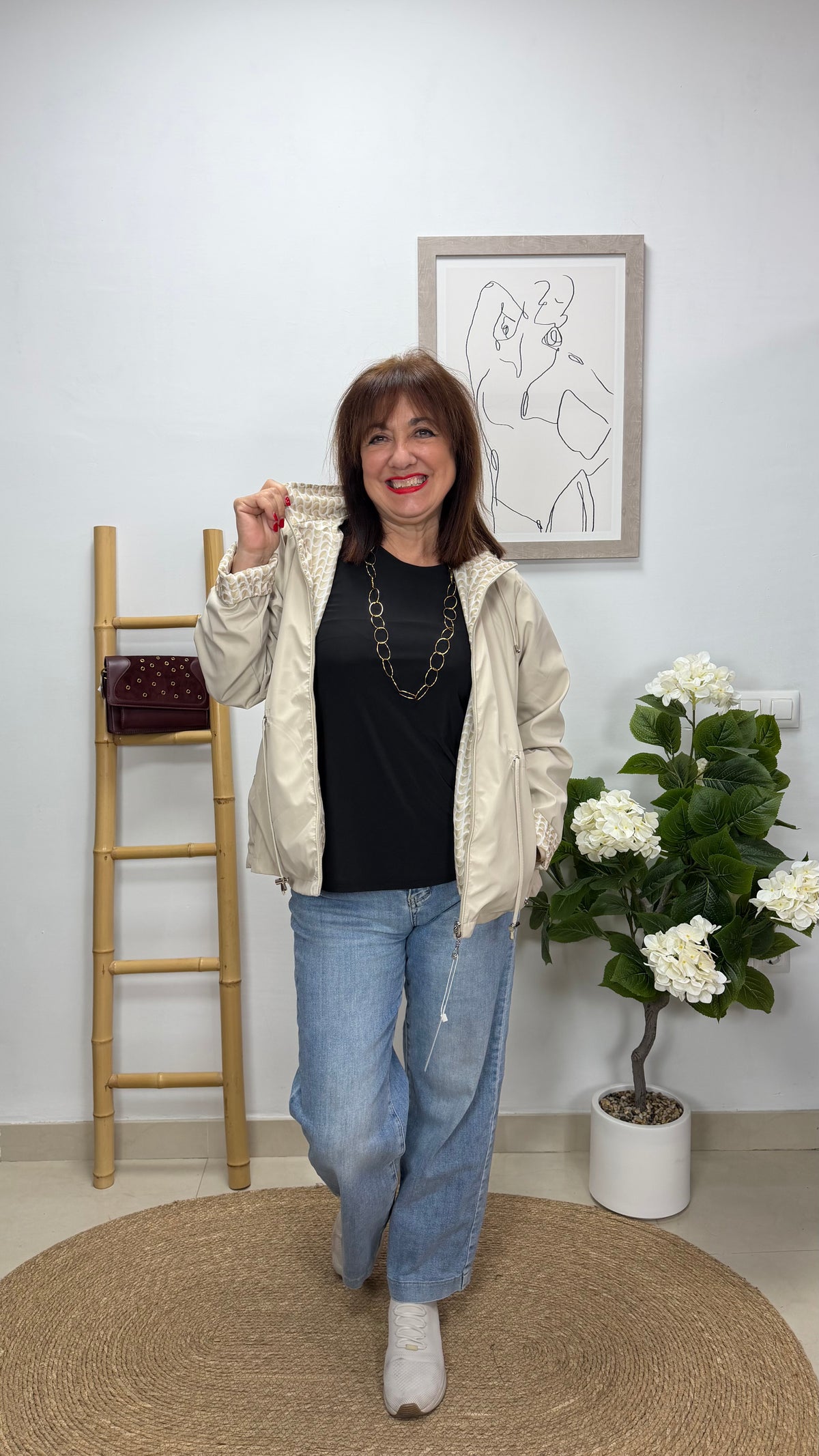 Parka Beige Reversible