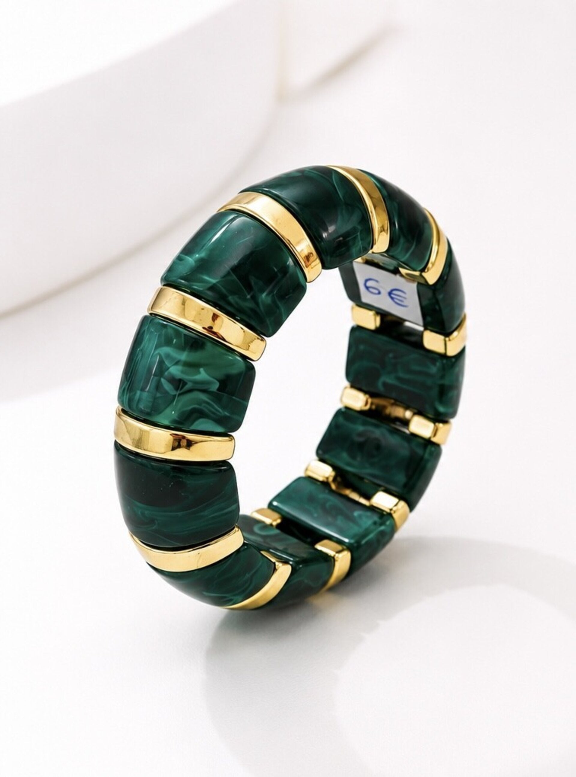Pulsera Elástica Verde