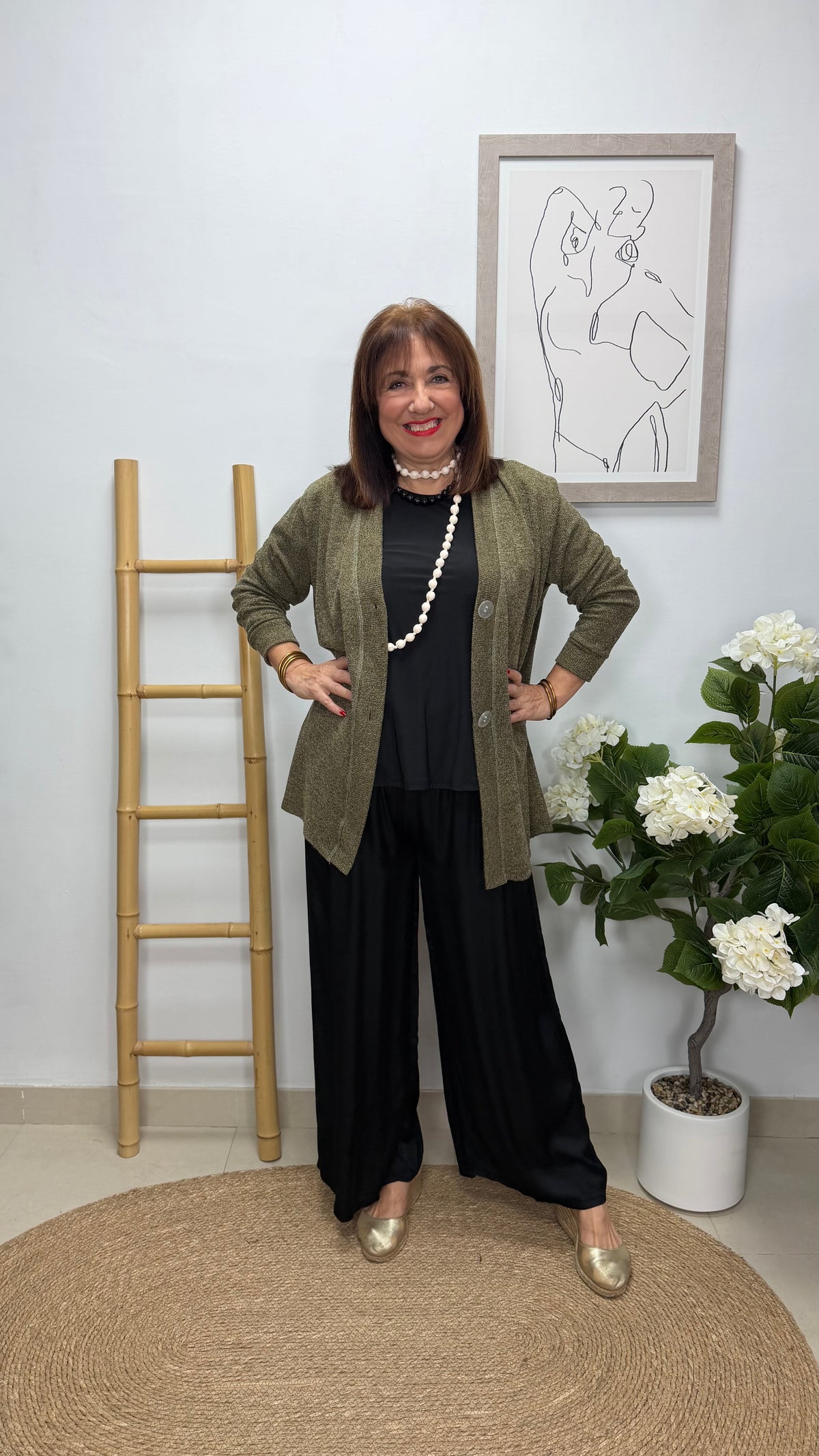 Rebeca Larga Verde