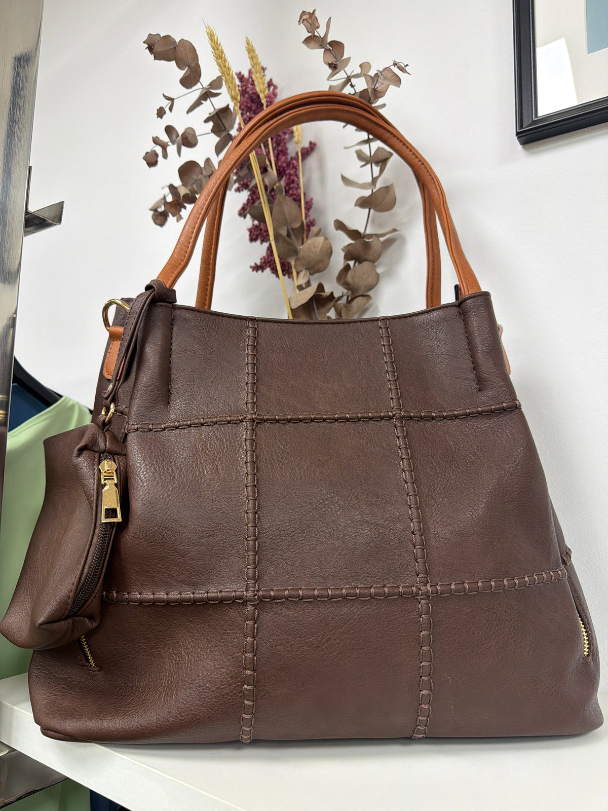 Bolso Eiffel Marrón