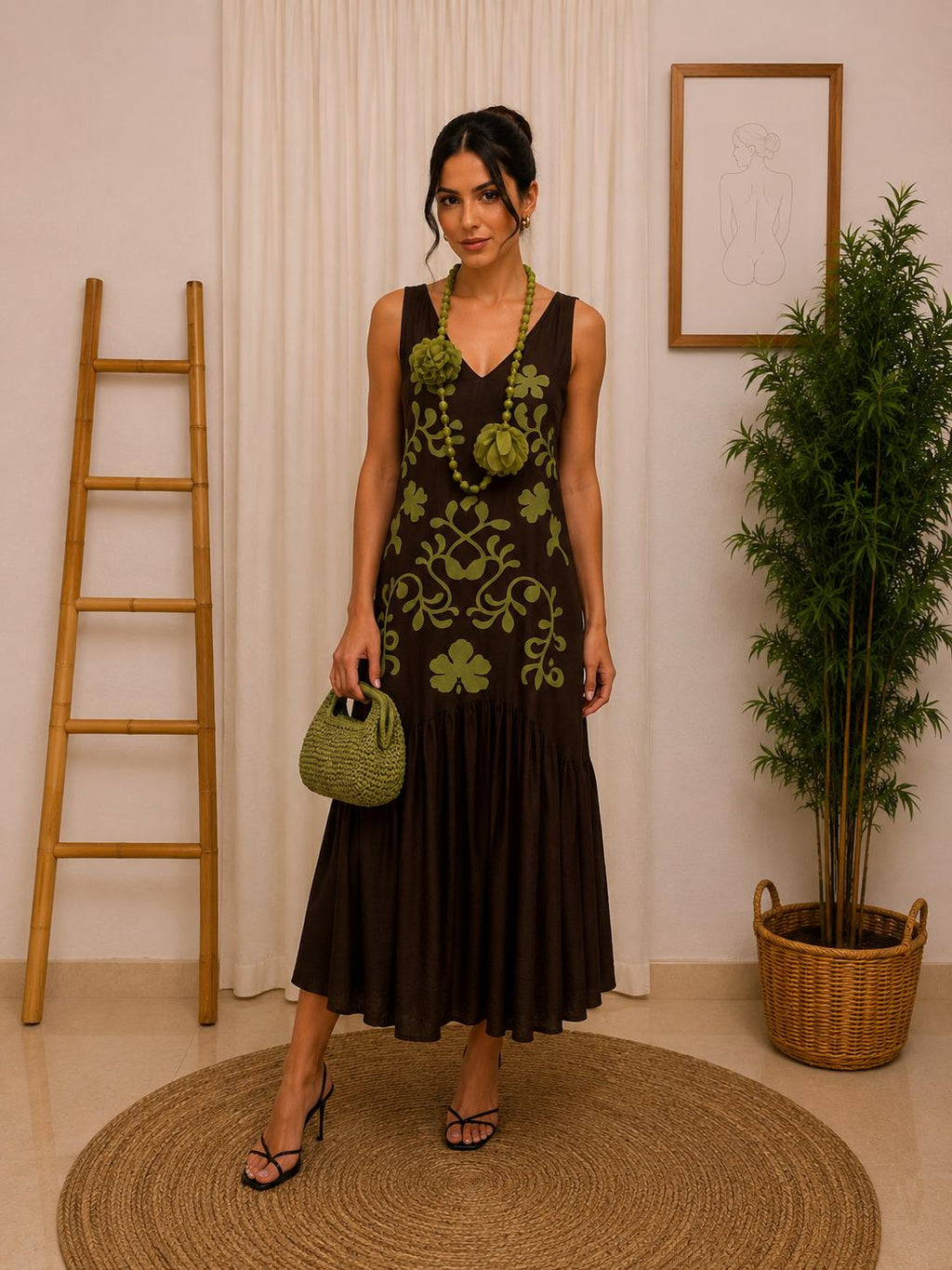 Vestido Rosales