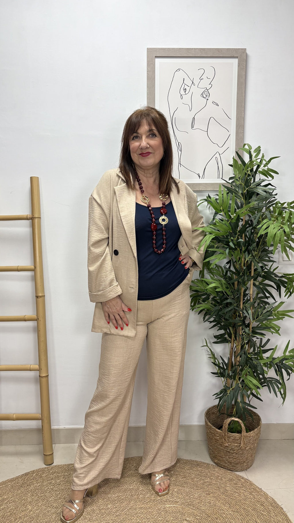 Conjunto-Traje Cruzada Rosana