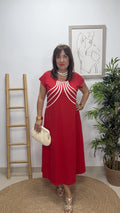 Vestido Ainhoa Rojo