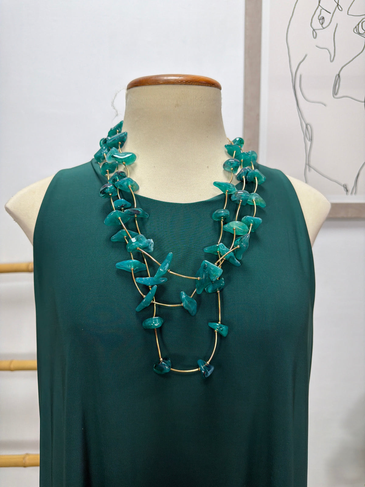 Collar Candi Azul