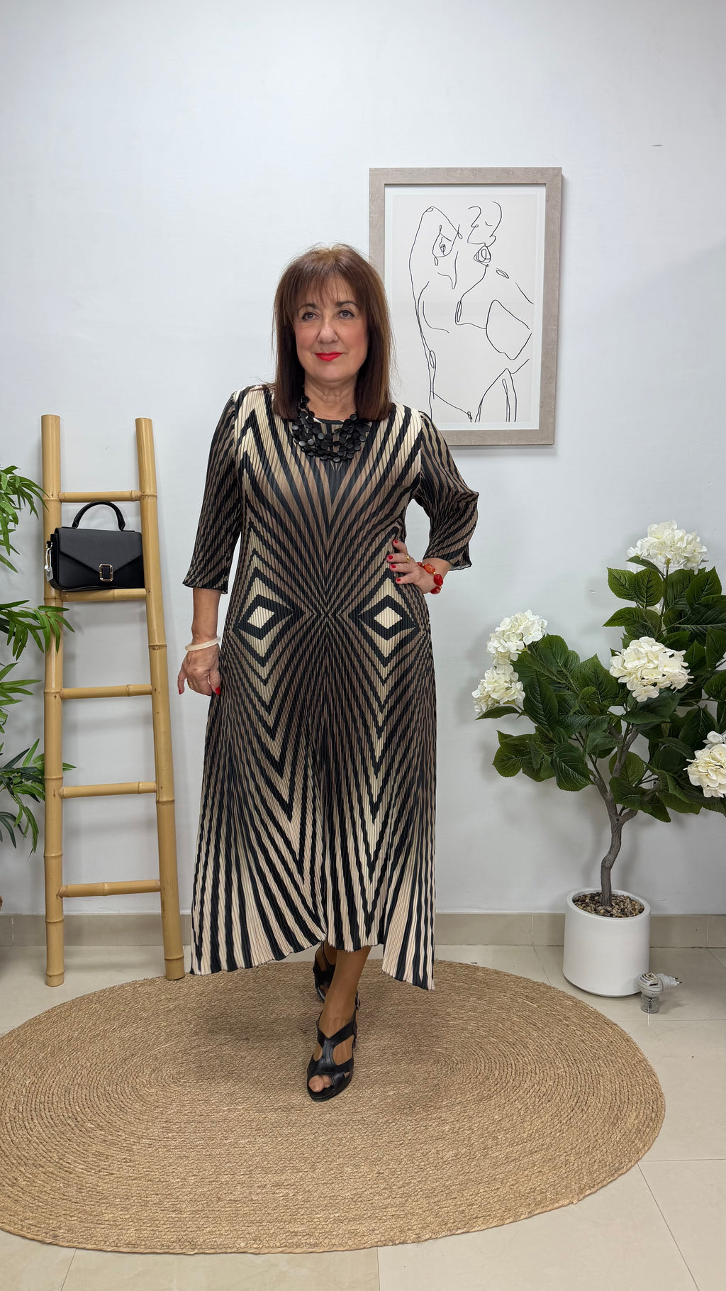 Vestido Bolivia Negro