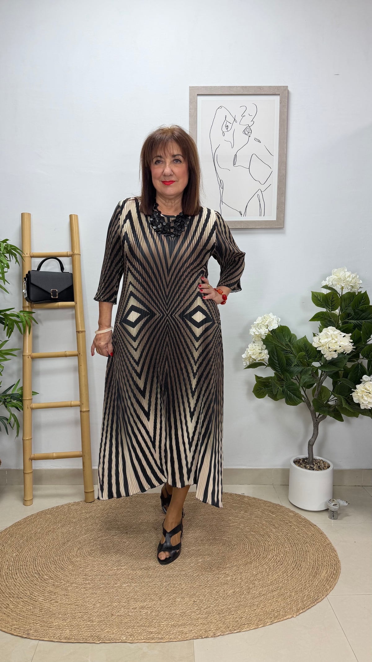 Vestido Bolivia Negro