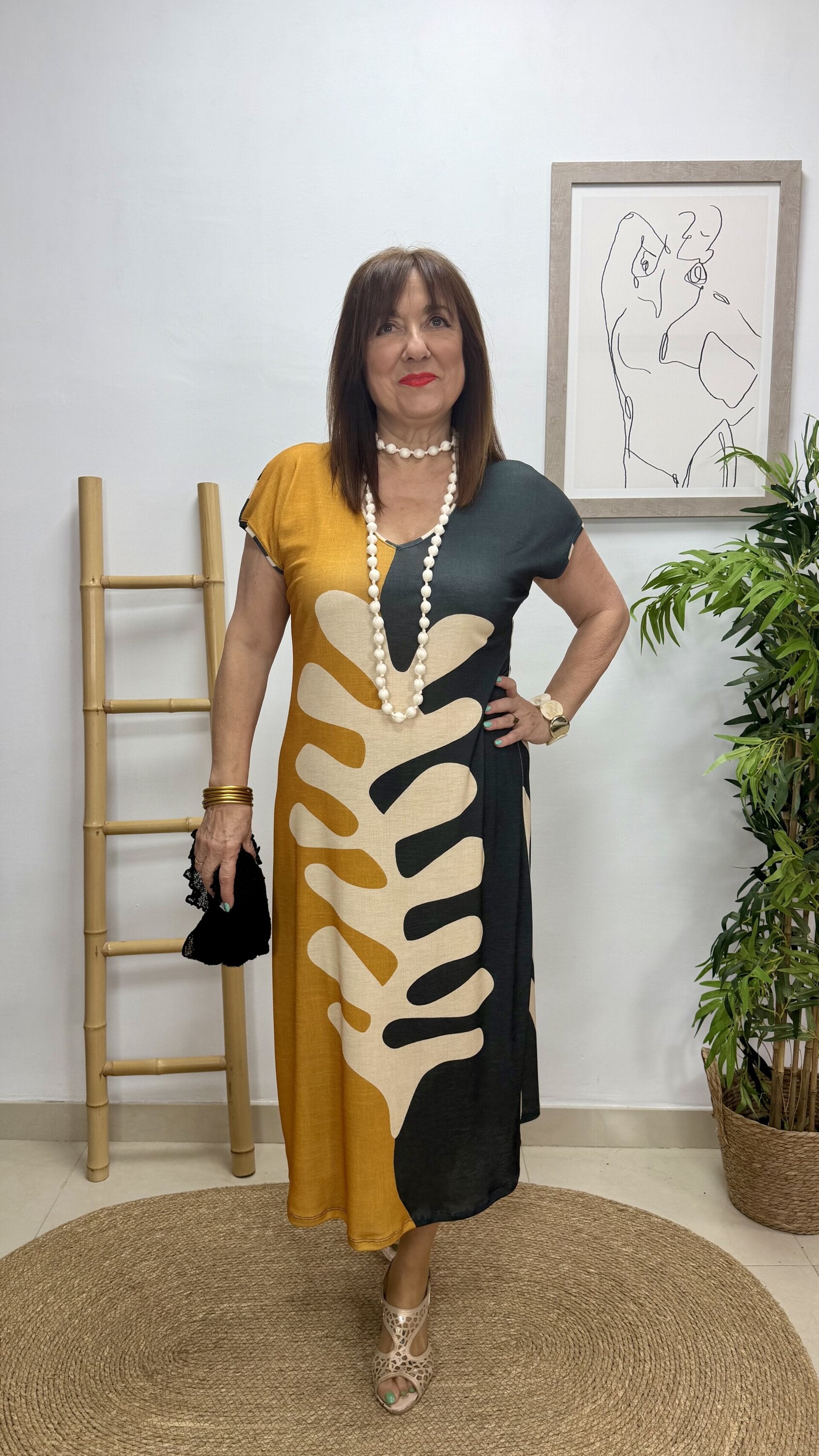 Vestido Coral