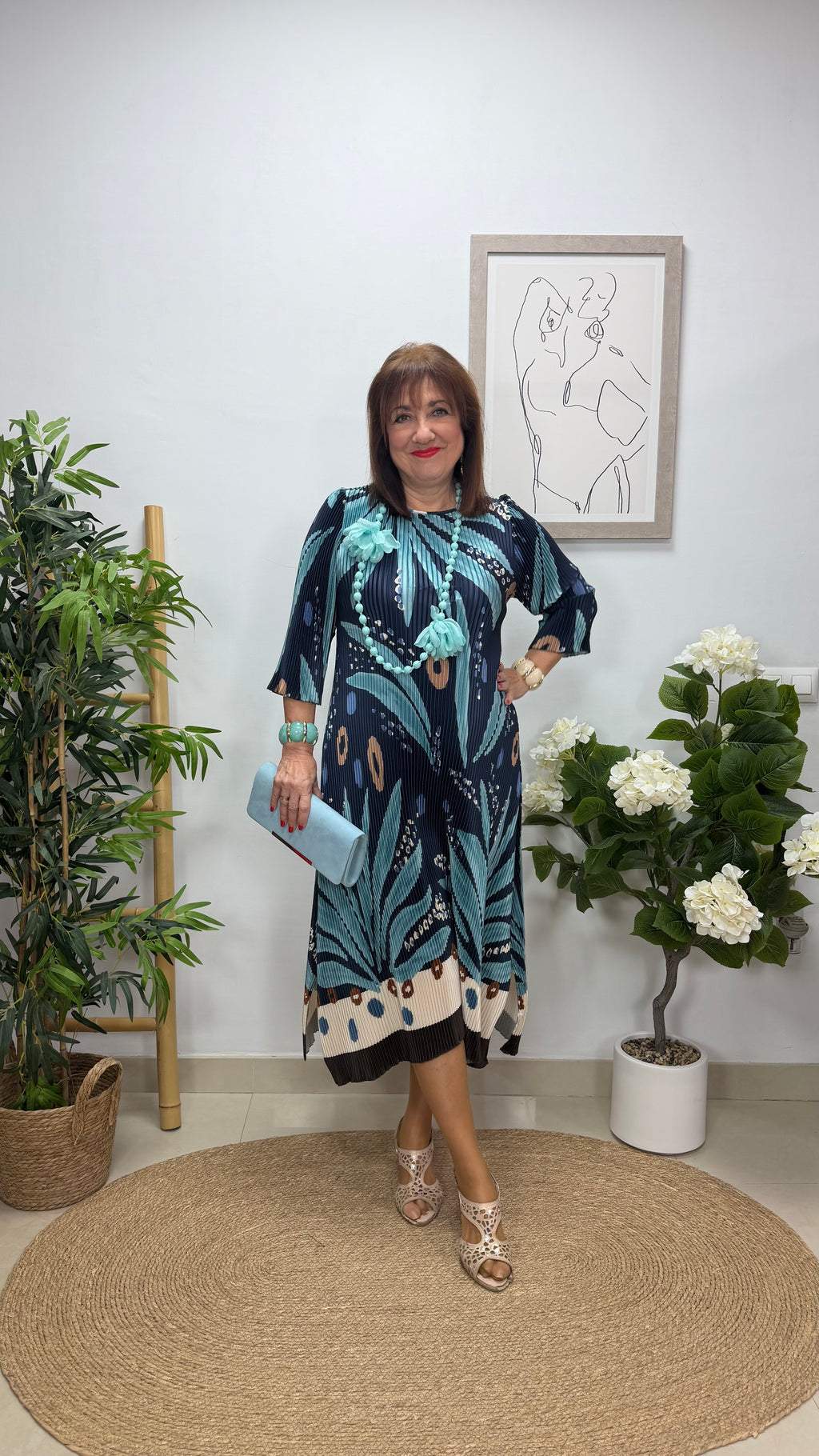 Vestido Avatar Azul