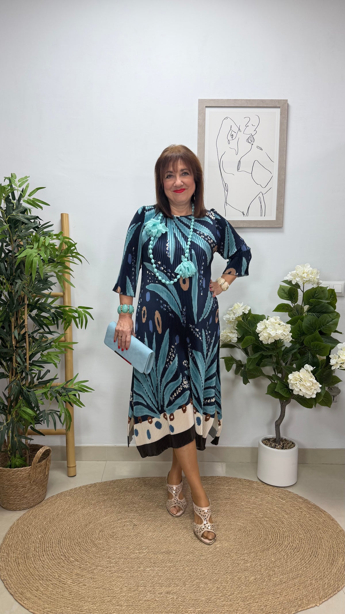 Vestido Avatar Azul