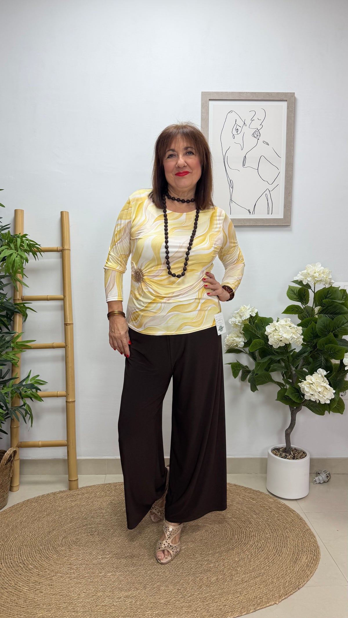 Blusa Sol Amarillo