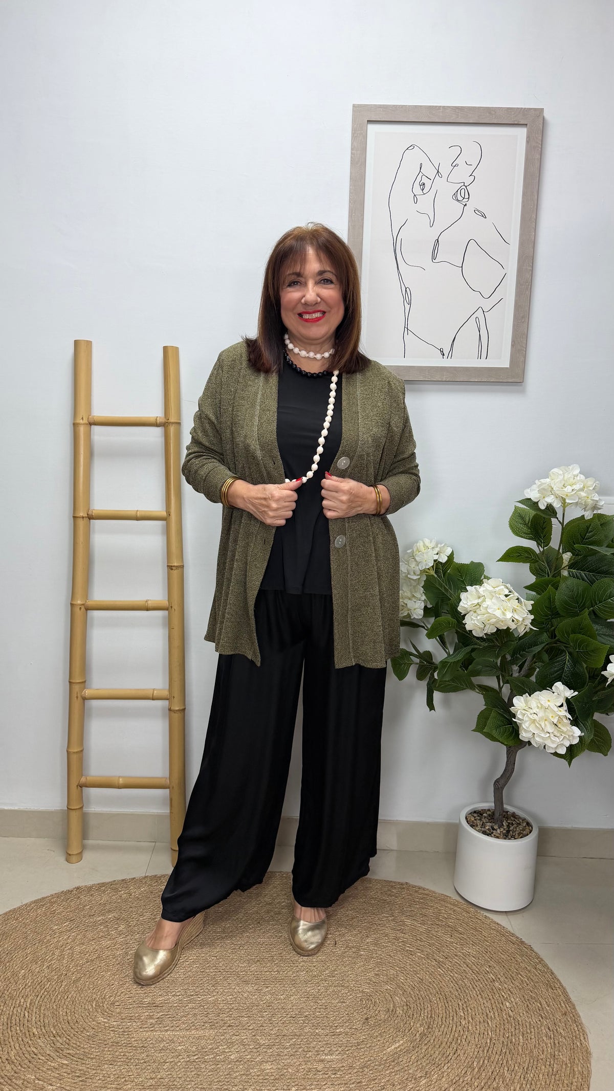 Rebeca Larga Verde