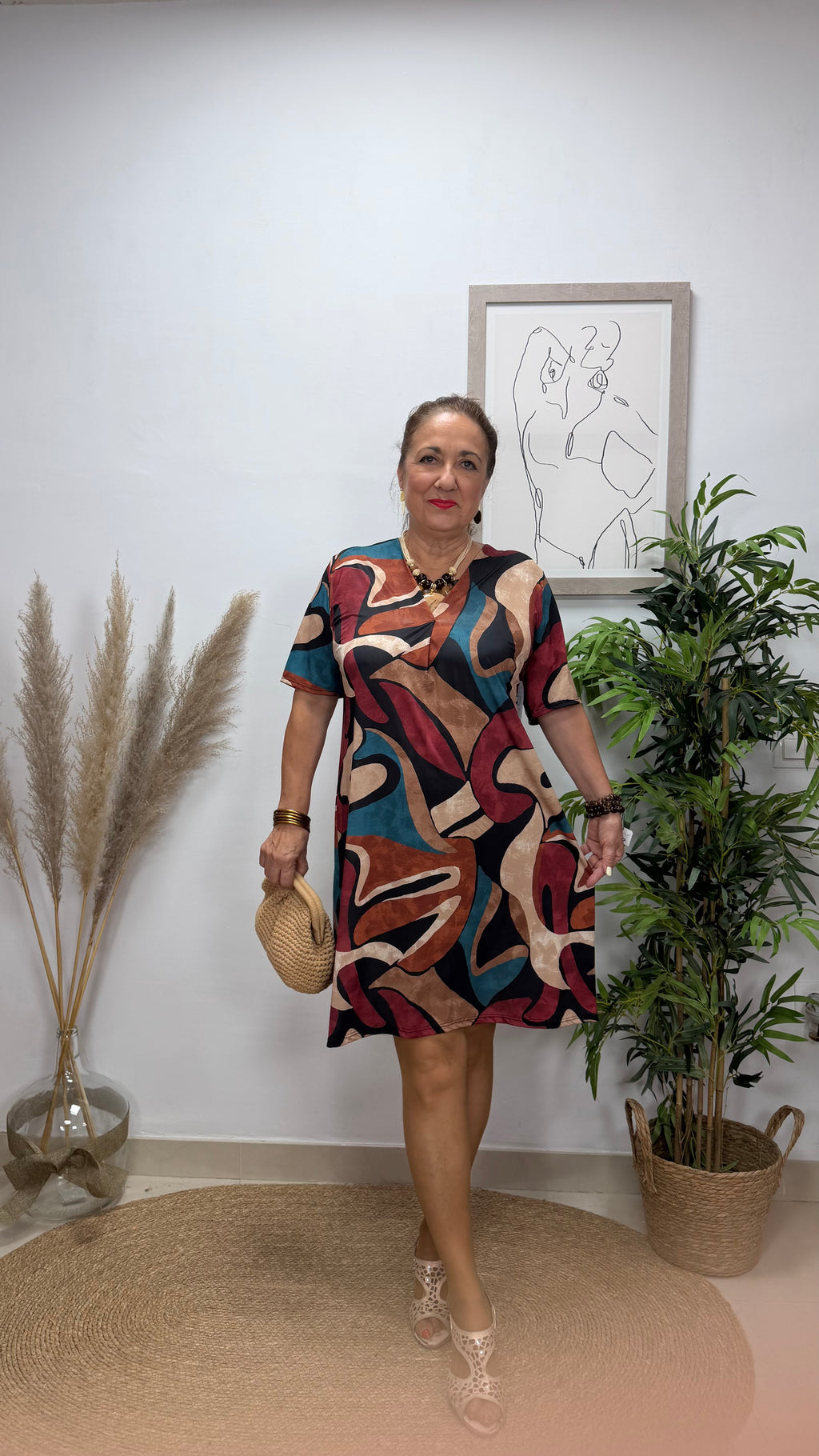 Vestido Corto Guernica