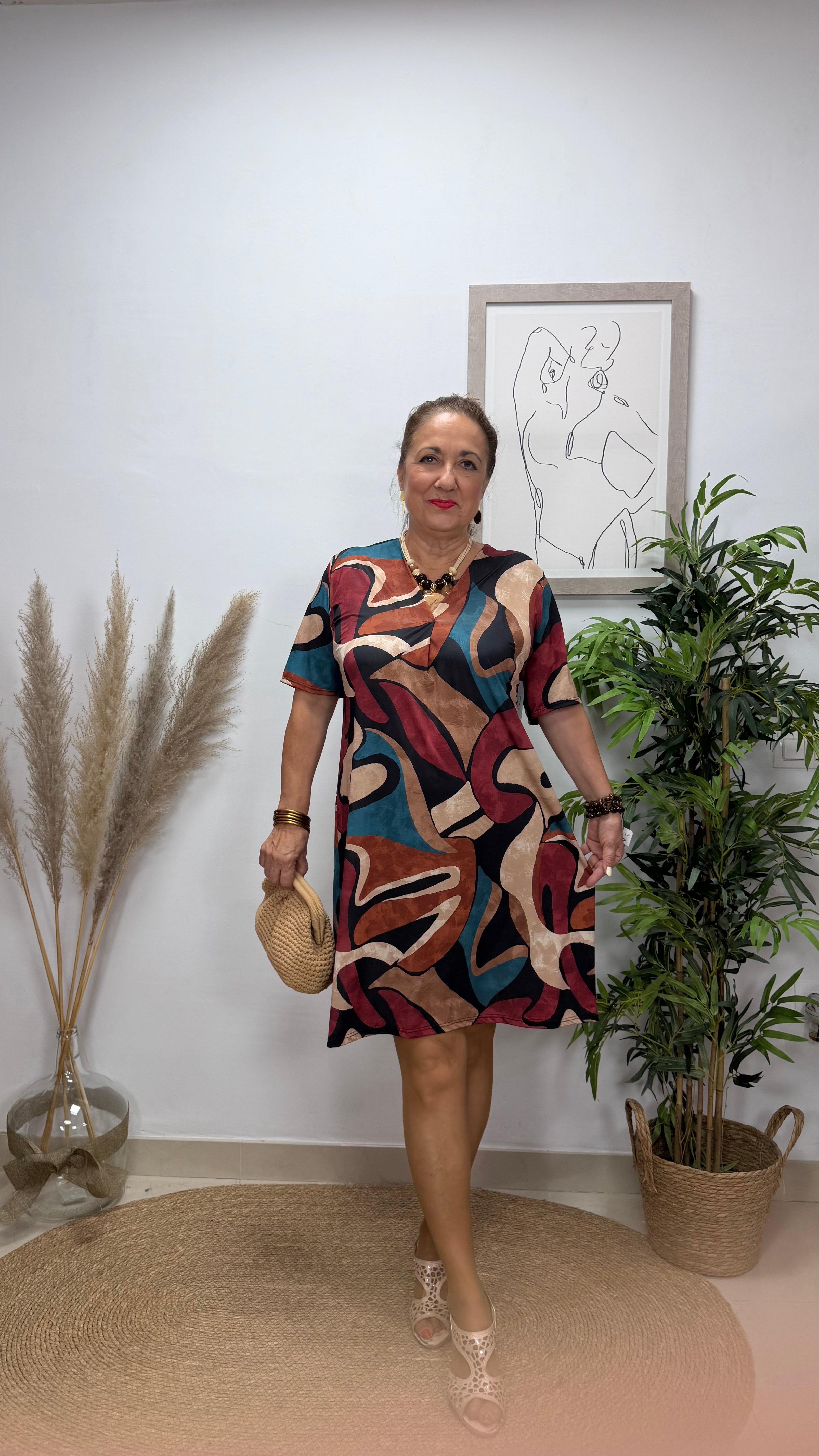Vestido Corto Guernica