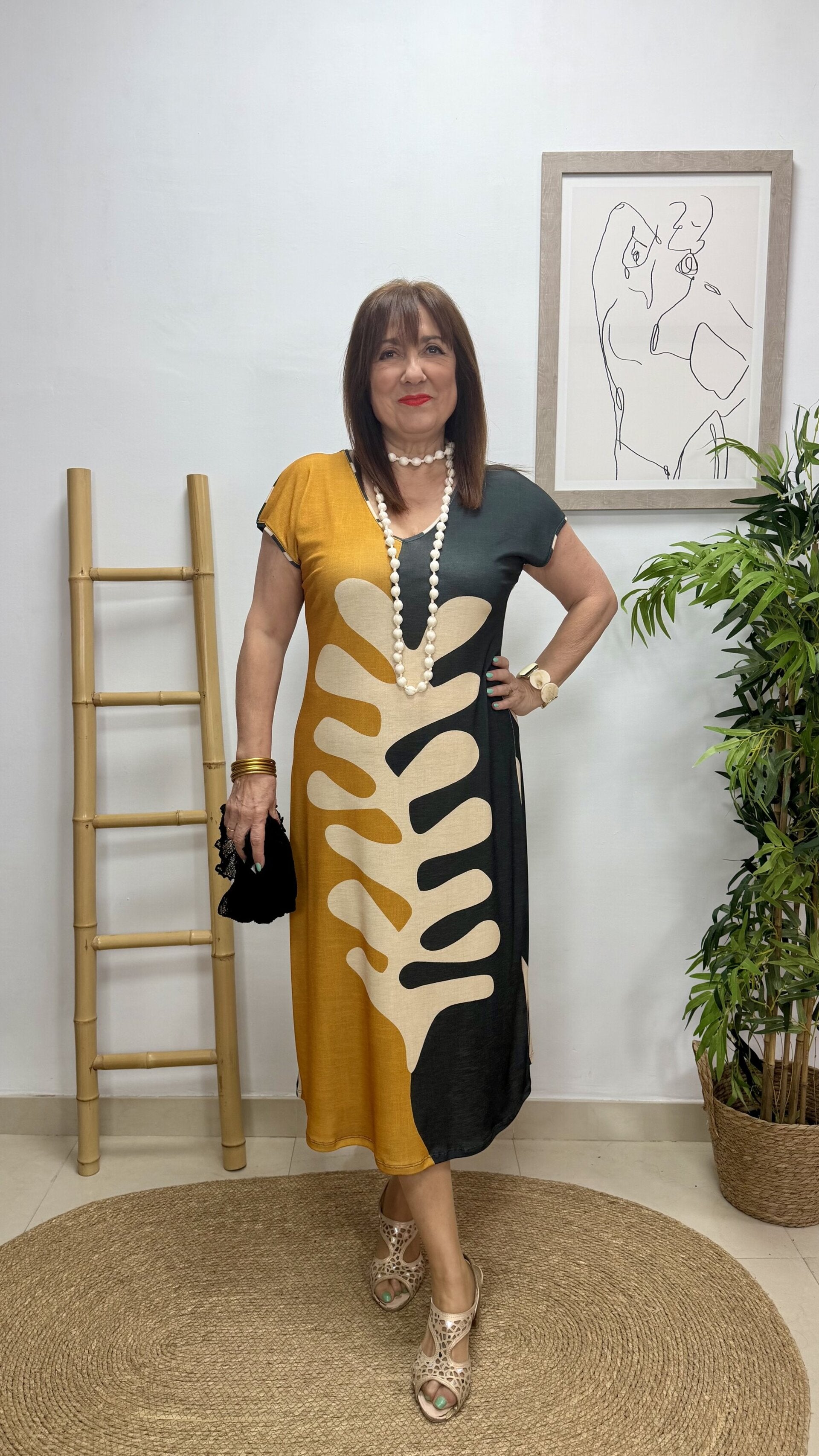 Vestido Coral