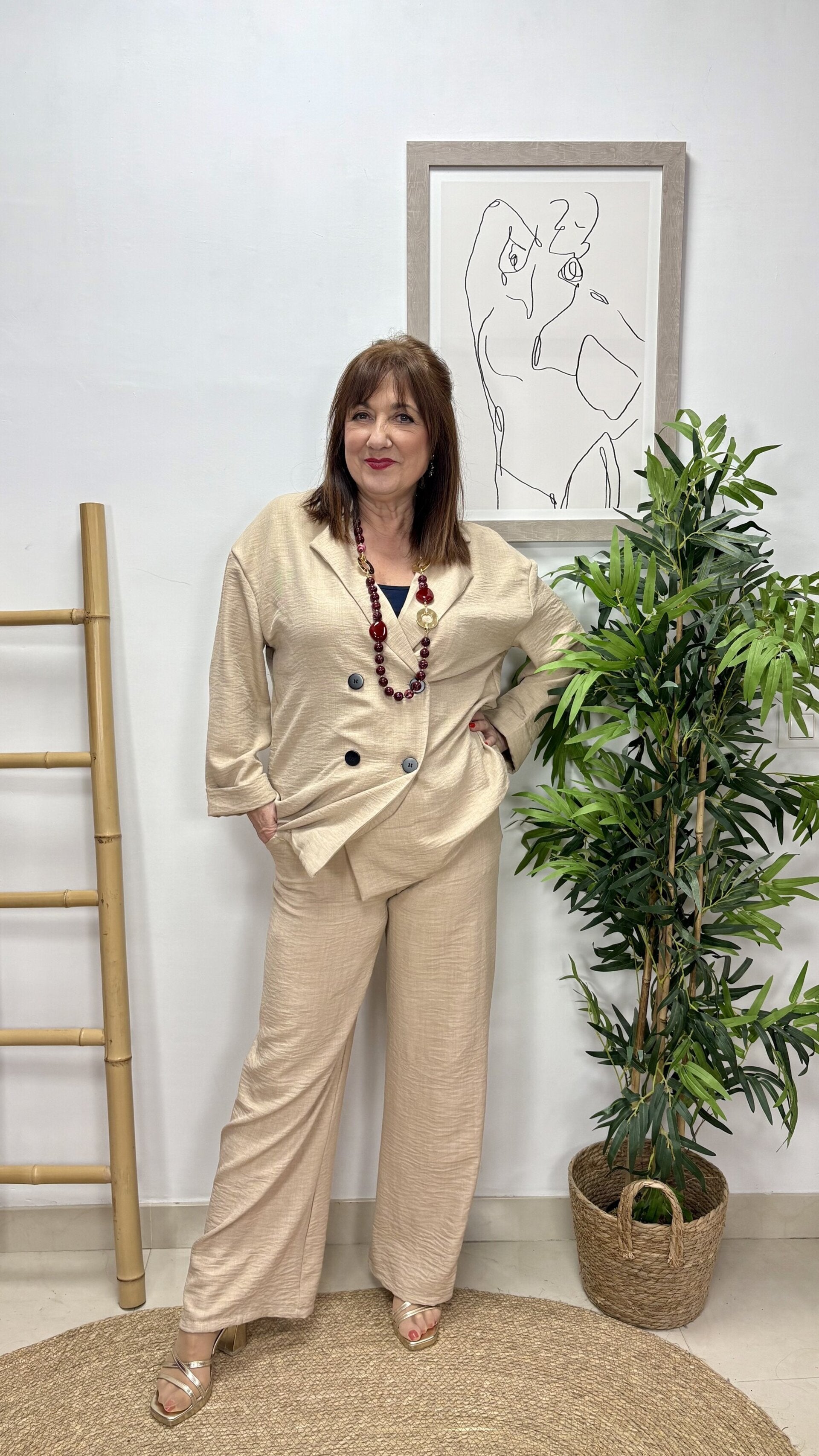 Conjunto-Traje Cruzada Rosana