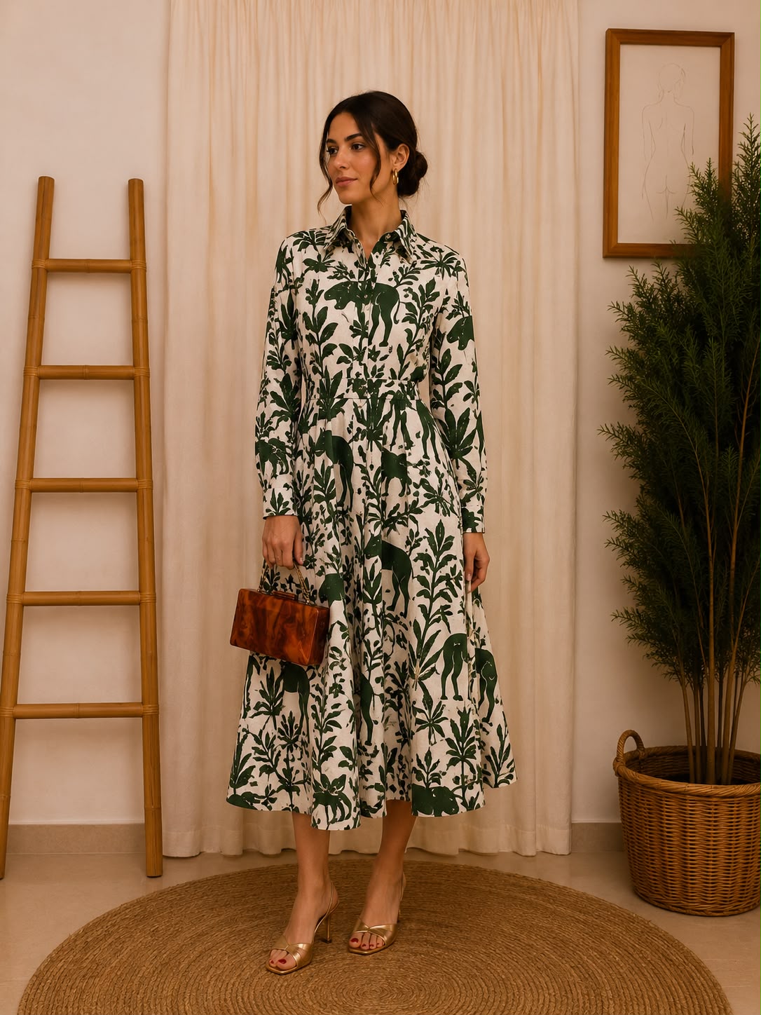 Vestido Bosque