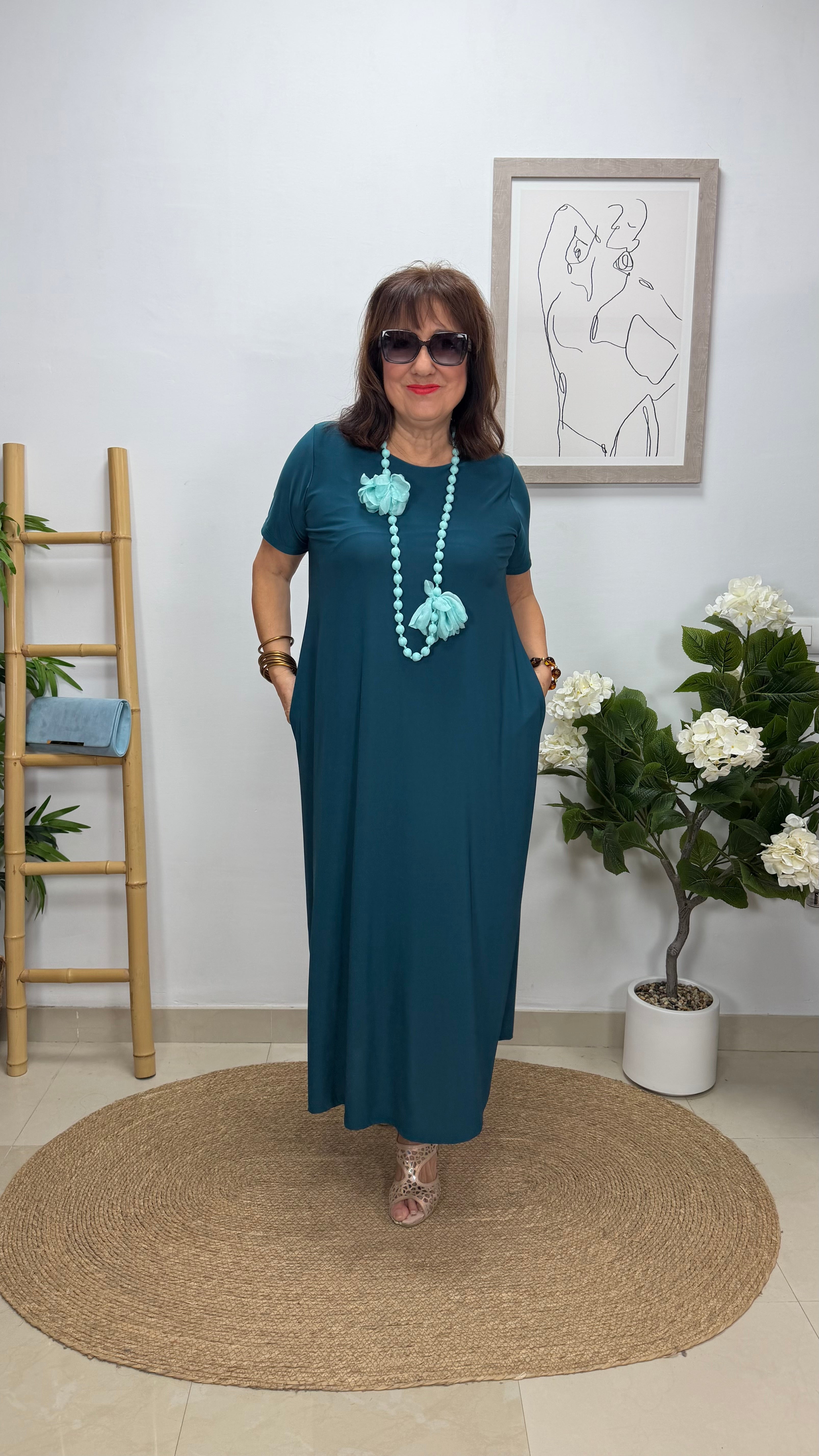 Vestido Boris Petróleo