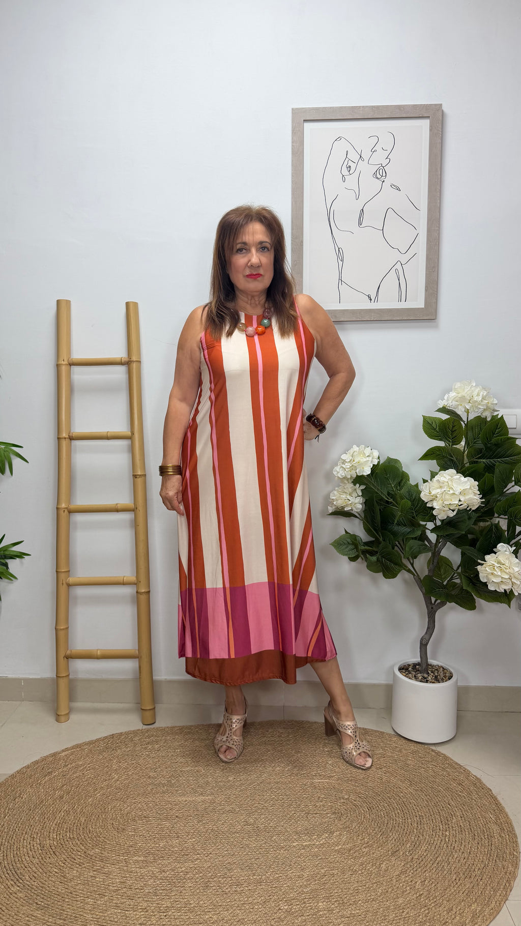 Vestido Mireya Caldera