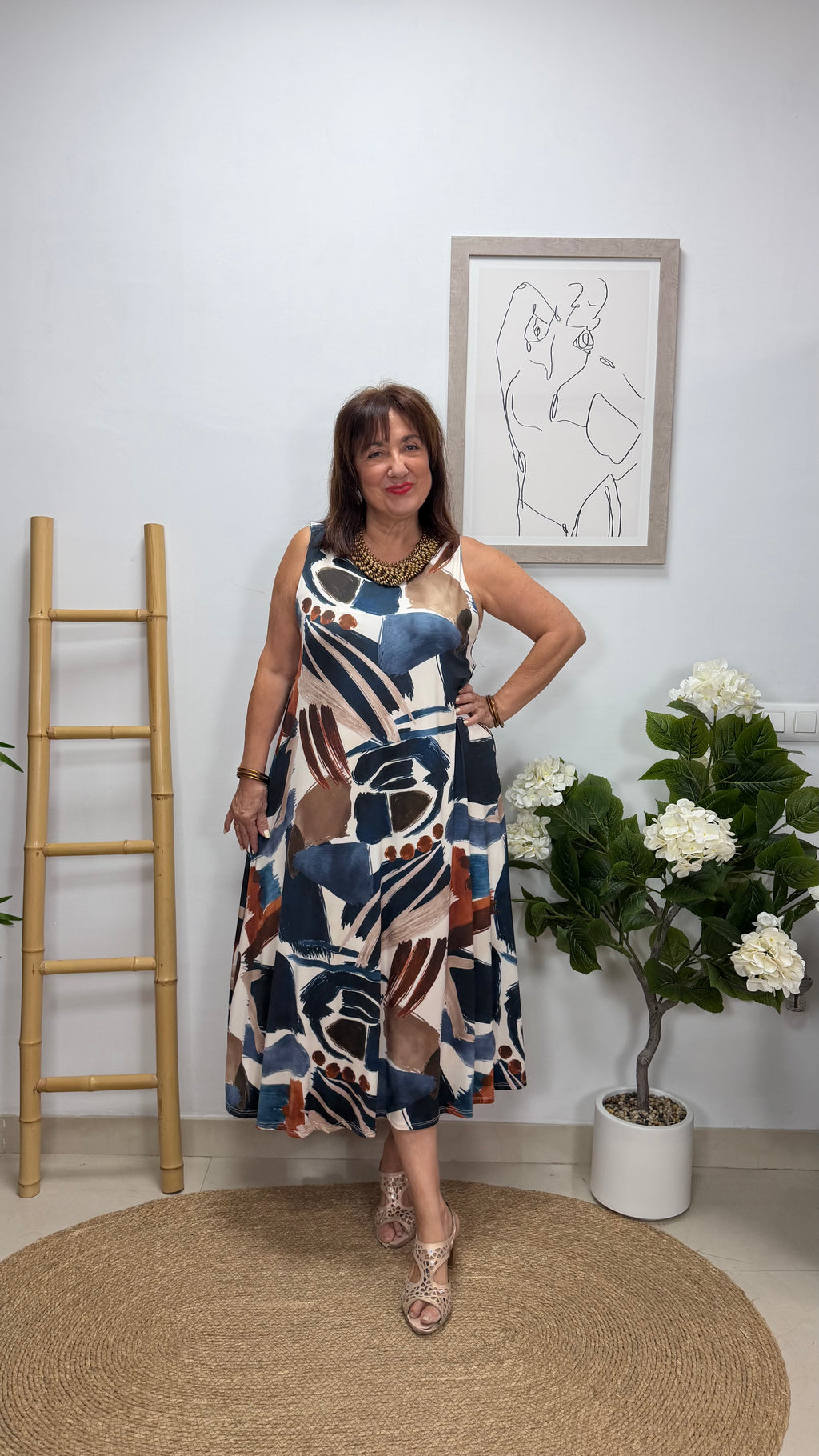 Vestido Trazos
