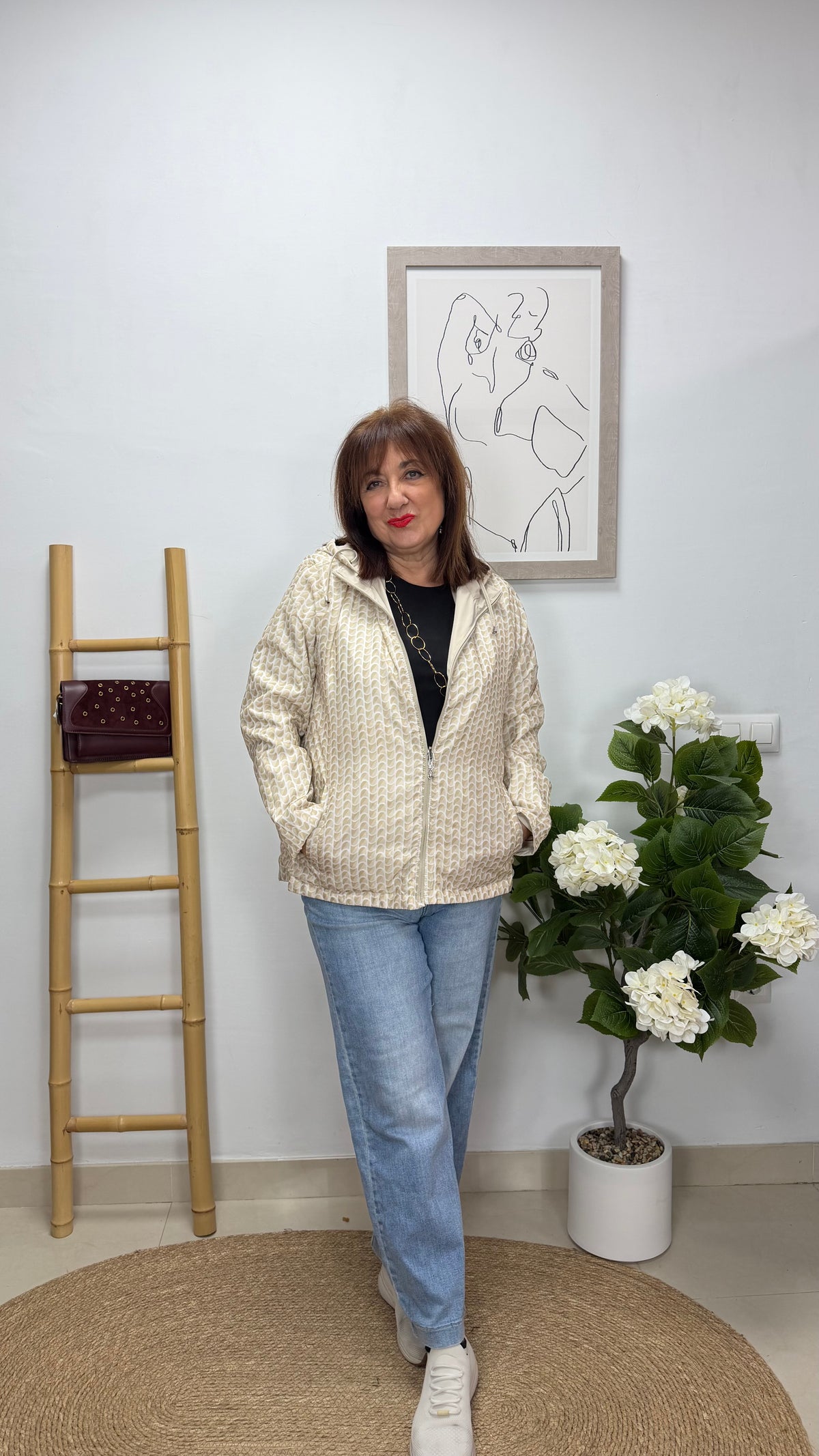 Parka Beige Reversible