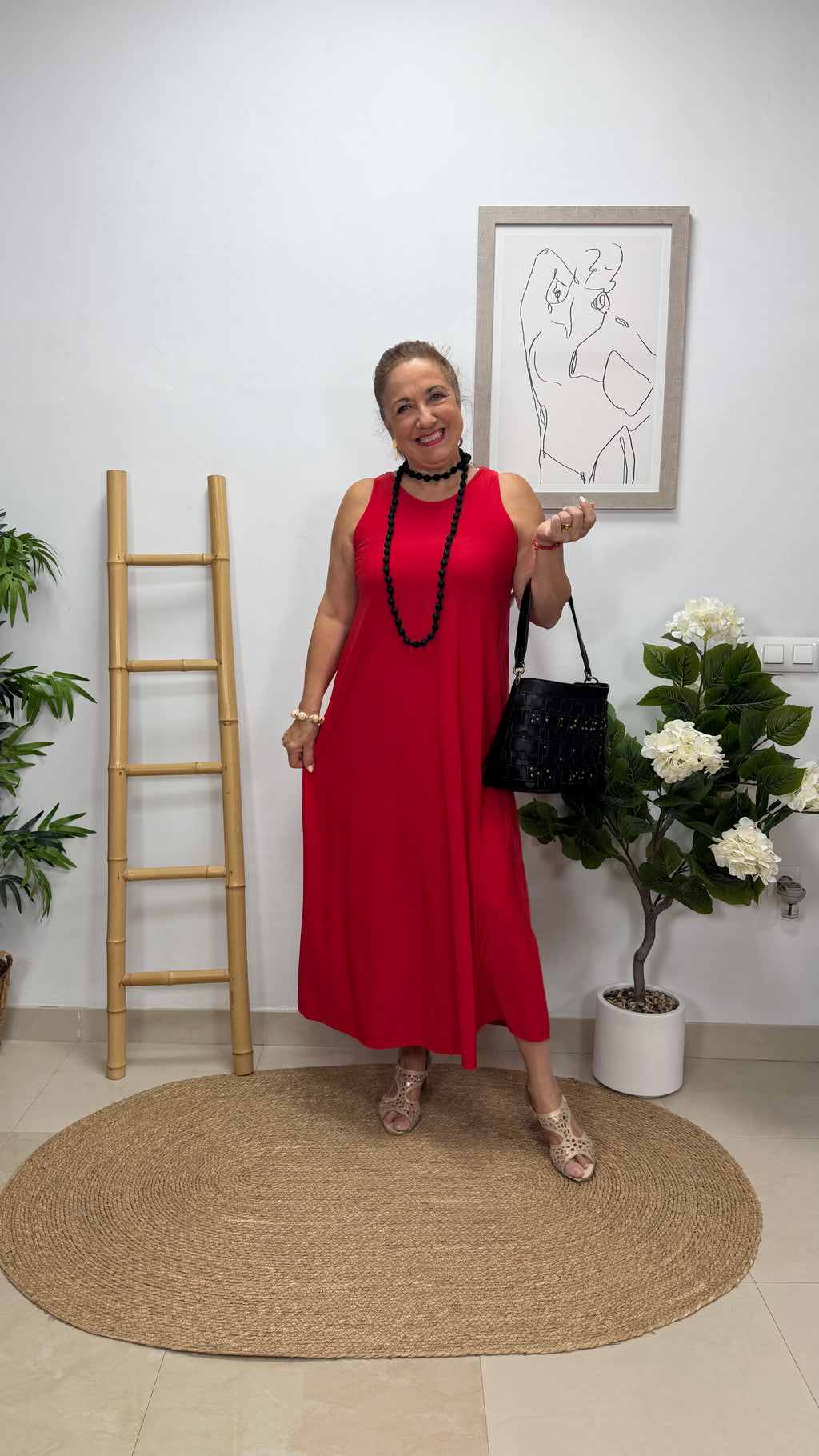 Vestido Estrella Rojo
