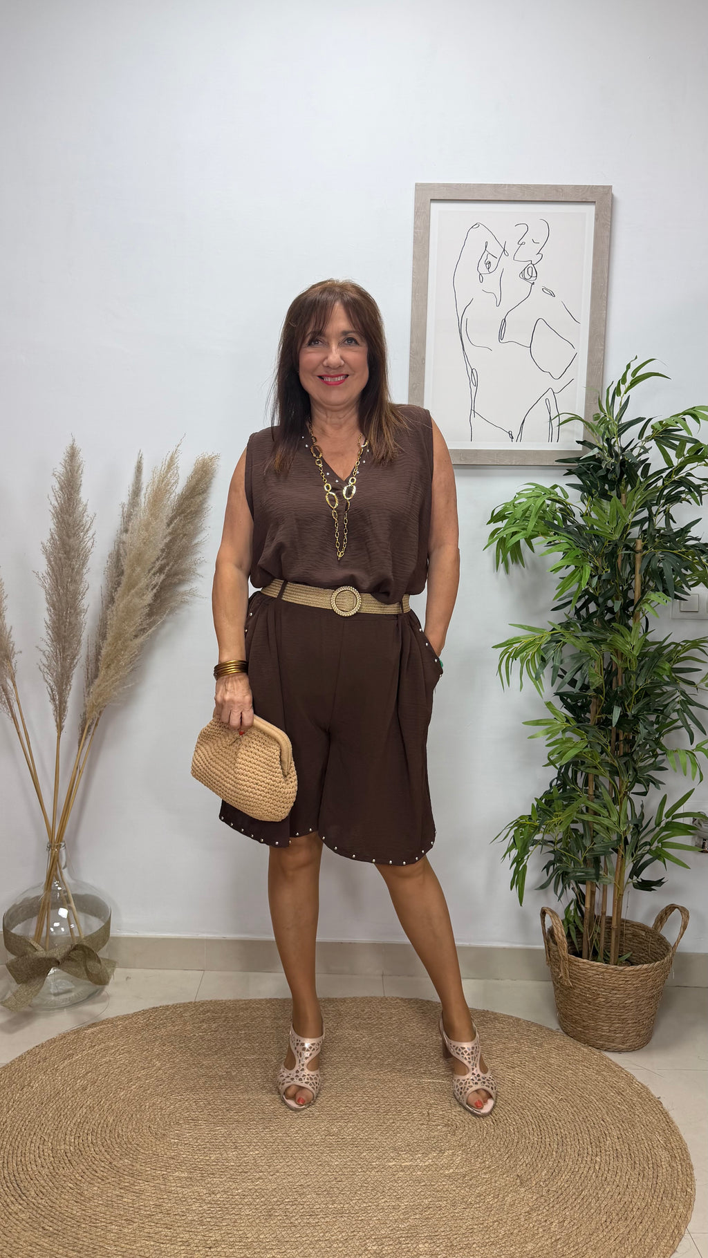 Conjunto Safari Marrón