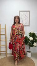 Vestido Mandala Rojo