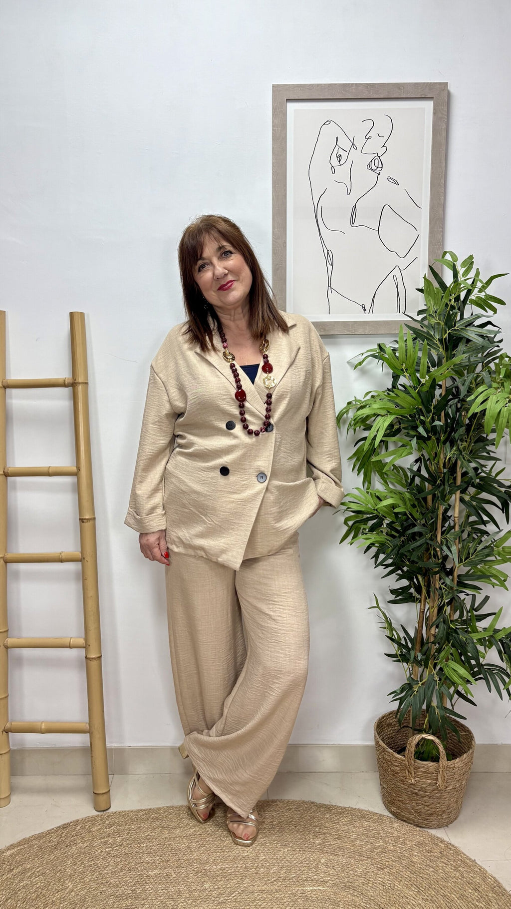 Conjunto-Traje Cruzada Rosana