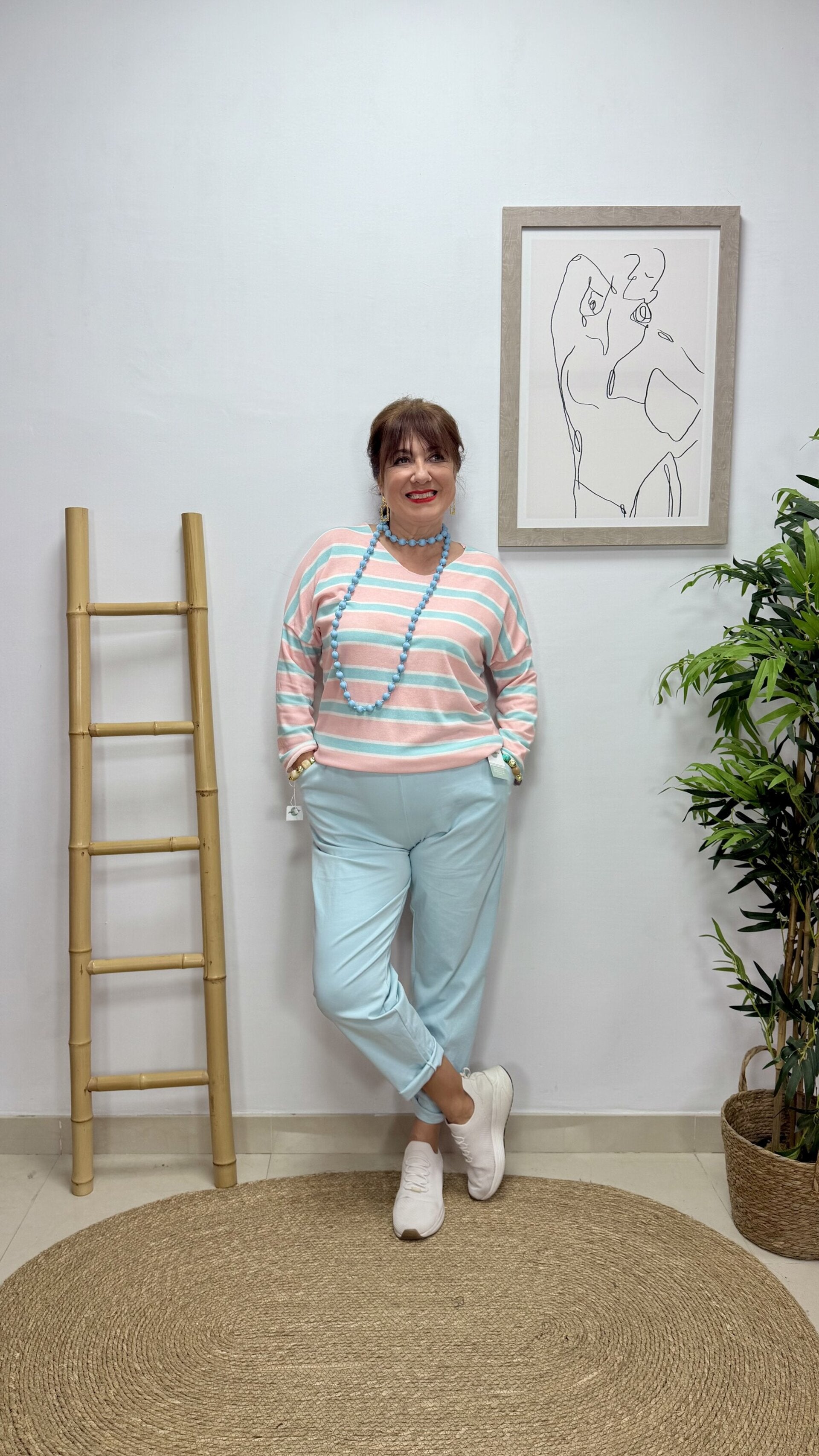Pantalón Alfa Celeste